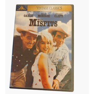 The Misfits DVD 1961 Vintage Classics Marilyn Monroe Clark Gable